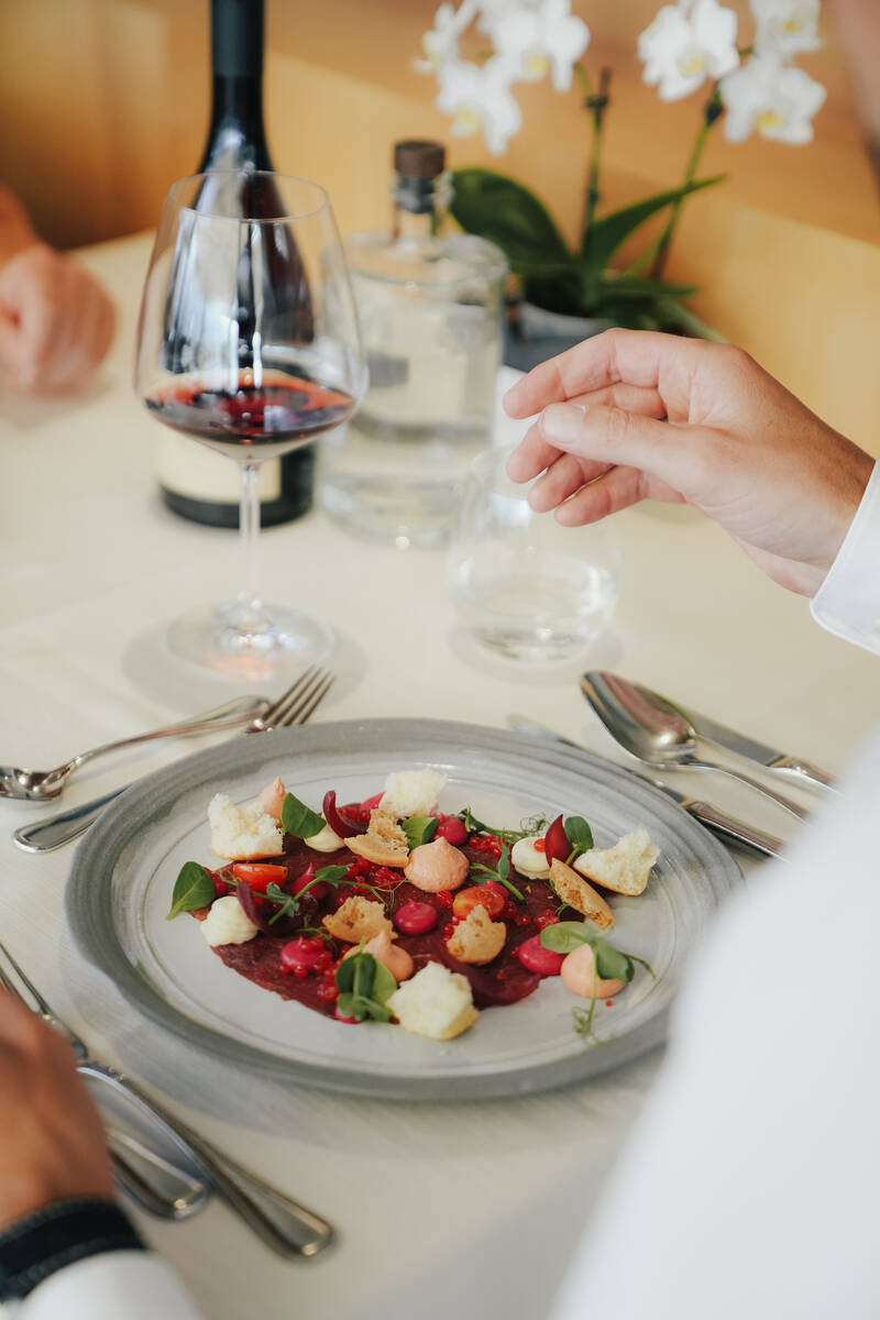 5-gängiges Abenddinner Abenddinner mit Weinbegleitung